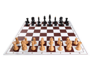 Combo Set Dubrovnik: Piese Plastic model Dubrovnik +Tabla PVC alb  maro