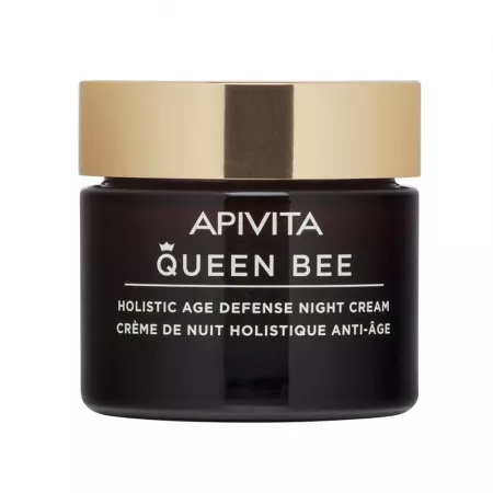 Reducere 30% – Crema antirid de noapte Queen Bee, 50ml, Apivita 1 Crema antirid de noapte Queen Bee