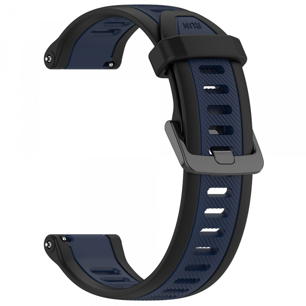 Reducere 19% – Curea Techsuit W053 pentru Samsung Galaxy Watch / Huawei Watch Series, 20mm, Albastra Inchis 1 Curea Techsuit W053 pentru Samsung Galaxy Watch / Huawei Watch Series