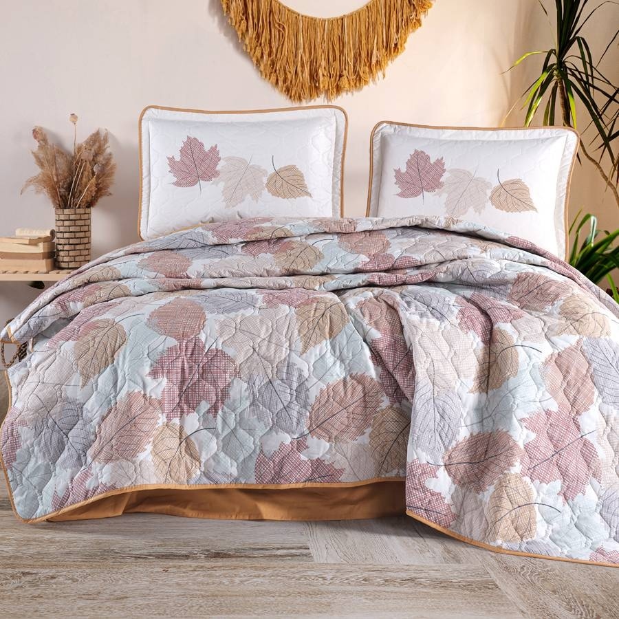 Reducere 30% – Cuvertura Matlasata, 3 Piese, Samba 240x260 cm (Bumbac 100%) 1 Cuvertura Matlasata