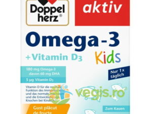 Omega 3 + Vitamina D Kids 27cpr gel