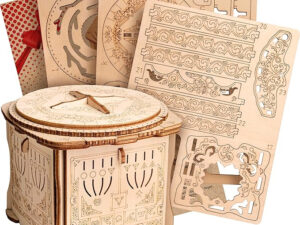 Secret box Puzzle de lemn - cu compartiment SECRET