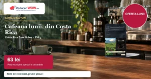 Costa Rica Tres Nubes, cafeaua lunii la Baristelli, 63 lei
