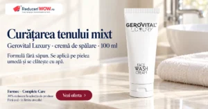 Farmec Complete Care – Gerovital Luxury cremă de spălare pentru ten mixt