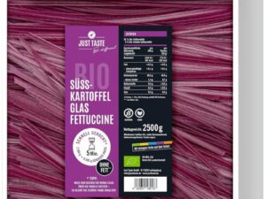 Fettuccine din Cartofi Dulci Mov