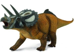 Figurina dinozaur Triceratops pictata manual scara 1:15 Collecta