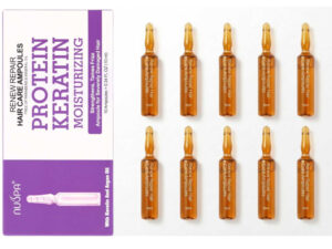 Fiole pentru Par Deteriorat cu Keratina si Argan