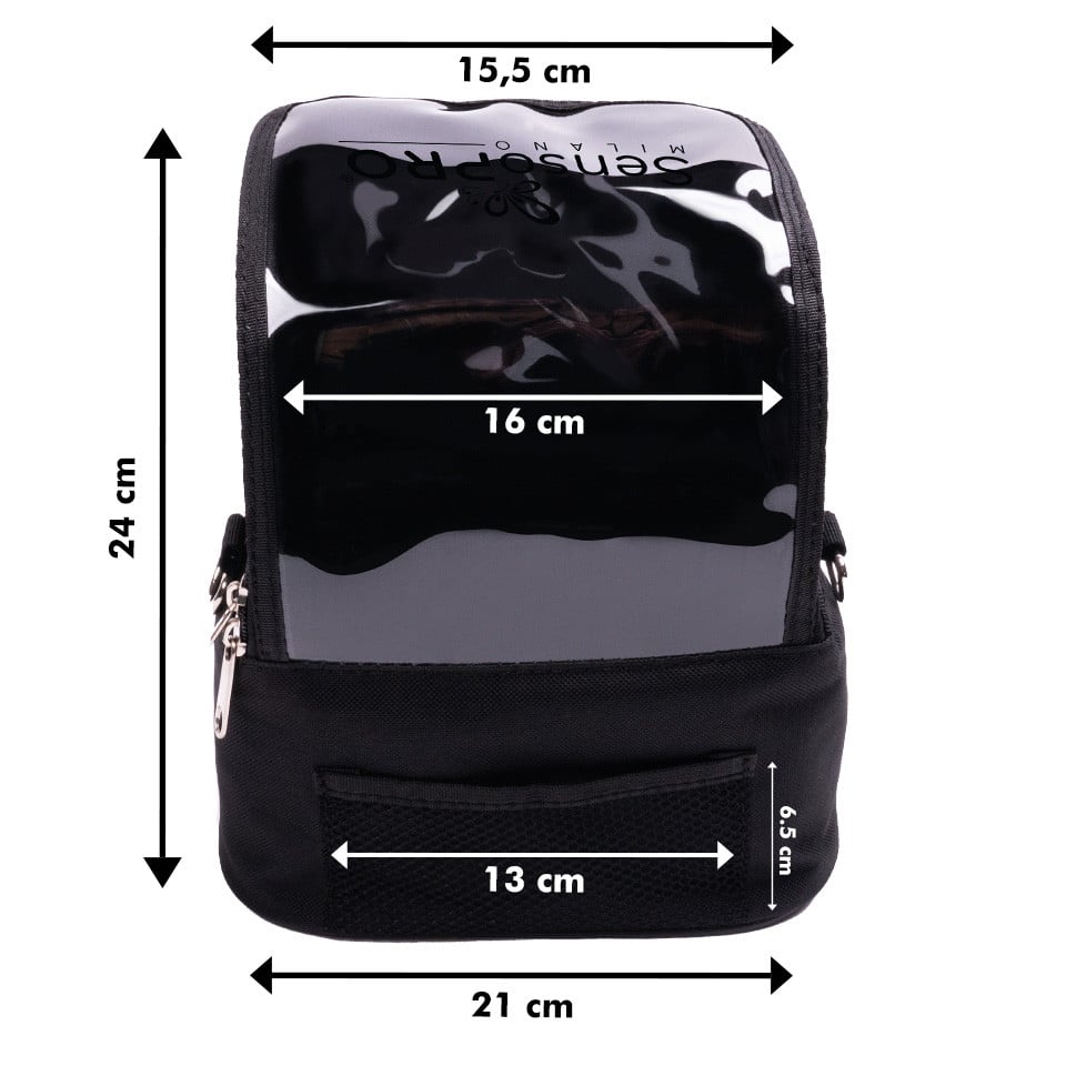 Reducere 41% – Geanta Produse Cosmetice SensoPRO Milano, Black Travel Bag 2 Black Travel Bag