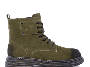Ghete army bărbați Benvenuti verzi din piele întoarsă 3858BG543VV