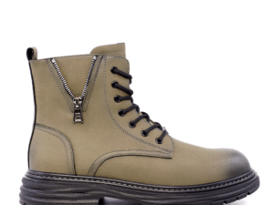 Ghete army bărbați Benvenuti verzi din piele nabuck 3858BG542V