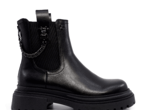 Ghete femei Luca di Gioia negre din piele  1158DG4631N