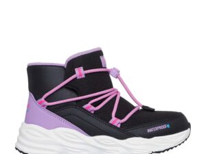 Ghete waterproof fete Skechers Turbo Tread negre 1960FG303492N