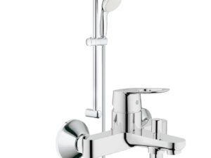 Pachet: Baterie baie cada/dus Grohe Bauloop-23341000+Set dus Grohe New Tempesta 100-27853003
