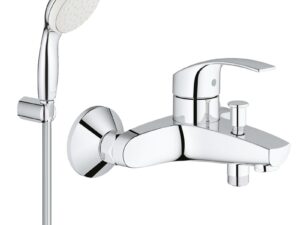 Pachet: Baterie cada/dus Grohe Eurosmart-33300002+Set dus Grohe New Tempesta 100-27799001
