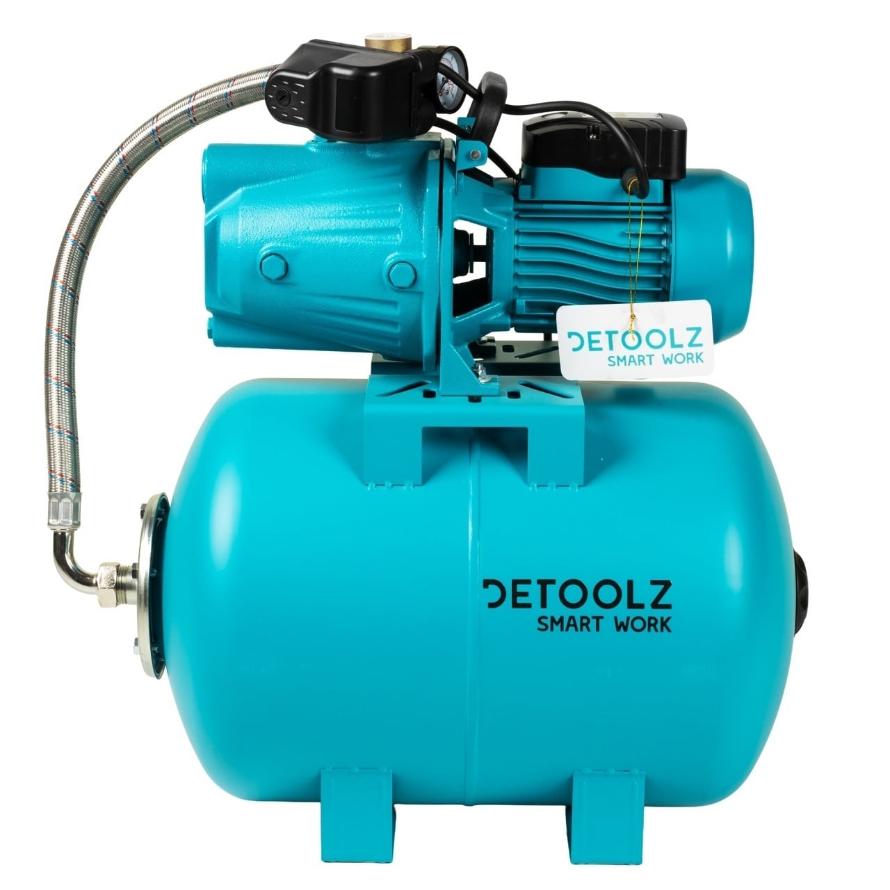 Reducere 20% – Hidrofor 0.9 KW Detoolz DZ-P122-G02, Debit Maxim 3300L h, Inaltime Maxima Pompare 45M, Corp Pompa Fonta, Butelie 50L 1 Hidrofor 0.9 KW Detoolz DZ-P122-G02