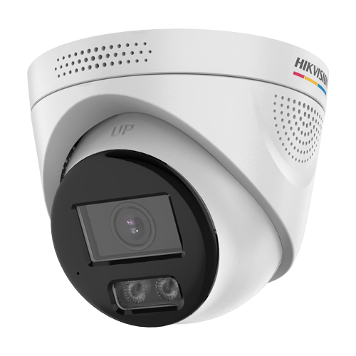 Reducere 18% – Camera IP turret 4MP Hikvision DS-2CD1347G3H-LIUF-SL, lentila 2.8 mm, IR si lumina alba 30 m - Default Title 1 Camera IP turret 4MP Hikvision DS-2CD1347G3H-LIUF-SL