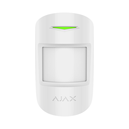 Reducere 10% – Detector de miscare wireless Ajax MotionProtect Plus alb, PIR + microunde 24 GHz, 12 m, Grad 2 - Default Title 1 Detector de miscare wireless Ajax MotionProtect Plus alb