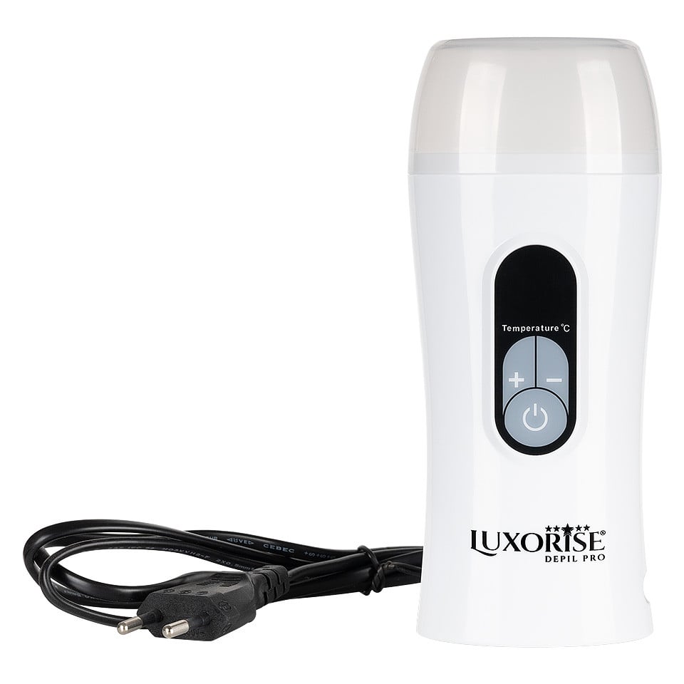 Reducere 50% – Incalzitor Ceara Epilare Roll-On iSmart Wax - LUXORISE, Alb 2 Alb