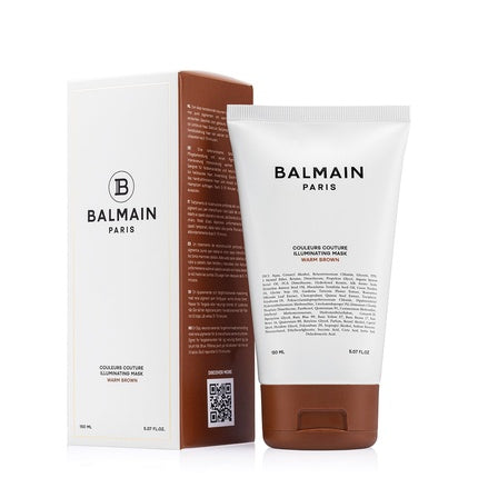 Reducere 17% – Masca de păr iluminantă, Balmain Hair, Couleurs Couture, Warm Brown, 150 ml 1 Masca de păr iluminantă