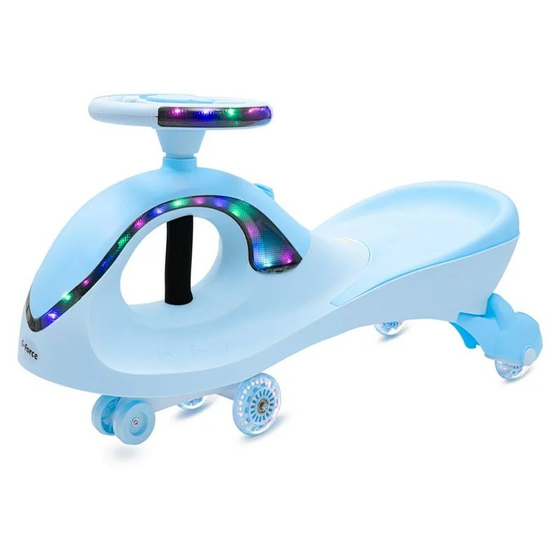 Reducere 47% – Jucarie gravitationala, Baby Mix, G-Force, Pana la 50 kg, Cu lumini LED, Cu 4 melodii, Volan si sezut ergonomice, 3 ani+, Blue 1 Jucarie gravitationala