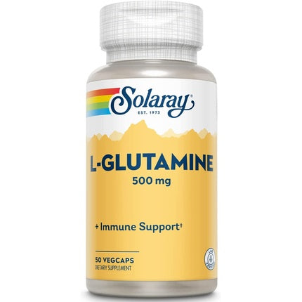 Reducere 15% – Supliment Vitamin Solaray L-Glutamine 500mg Imunitate 50 VegCaps 1 Supliment Vitamin Solaray L-Glutamine 500mg Imunitate 50 VegCaps