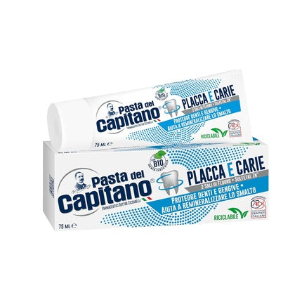 Reducere 15% – Pasta de dinți, Pasta Del Capitano, Bio, alb, 75ml 1 Pasta de dinți