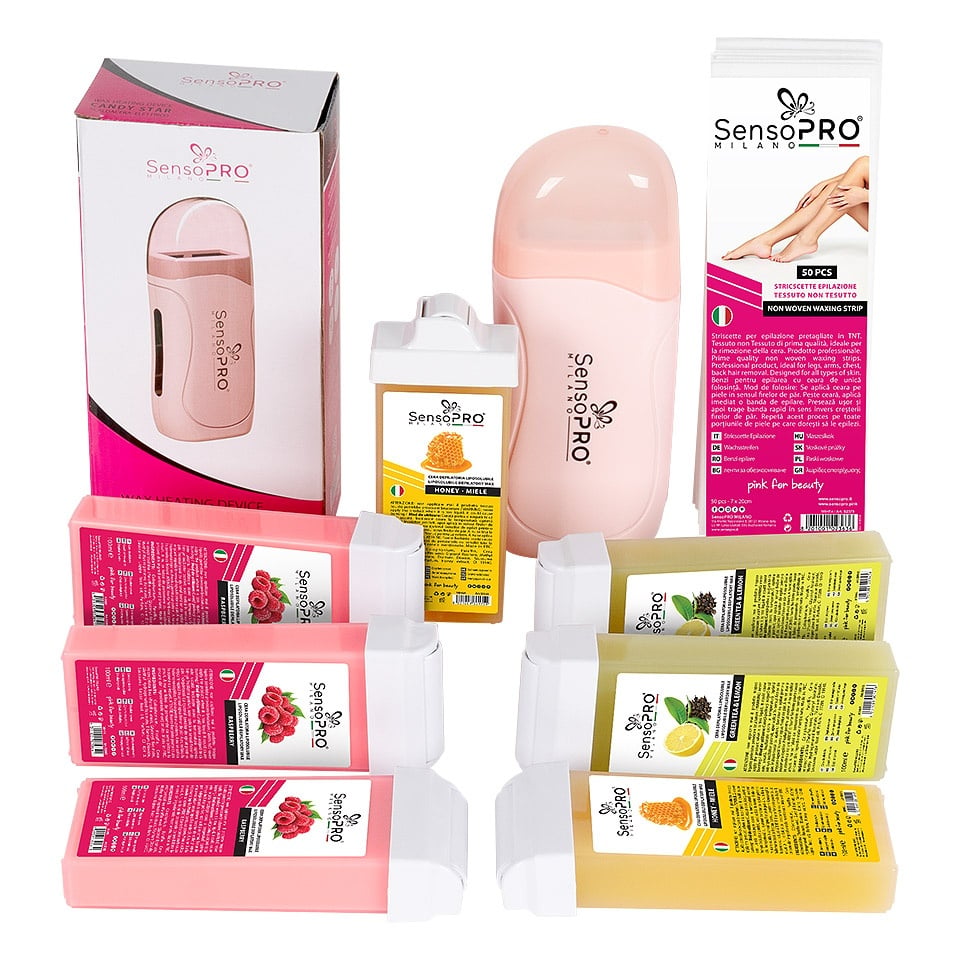 Reducere 43% – Kit Epilare Ceara SensoPRO Time to Glow + CADOU Rezerva Ceara Aplicator Ingust 1 Kit Epilare Ceara SensoPRO Time to Glow + CADOU Rezerva Ceara Aplicator Ingust