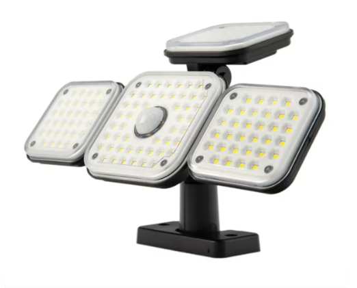 Reducere 52% – Lampa solara Andowl Q TY111 6500K cu 4 casete si senzor miscare 1 Lampa solara Andowl Q TY111 6500K cu 4 casete si senzor miscare