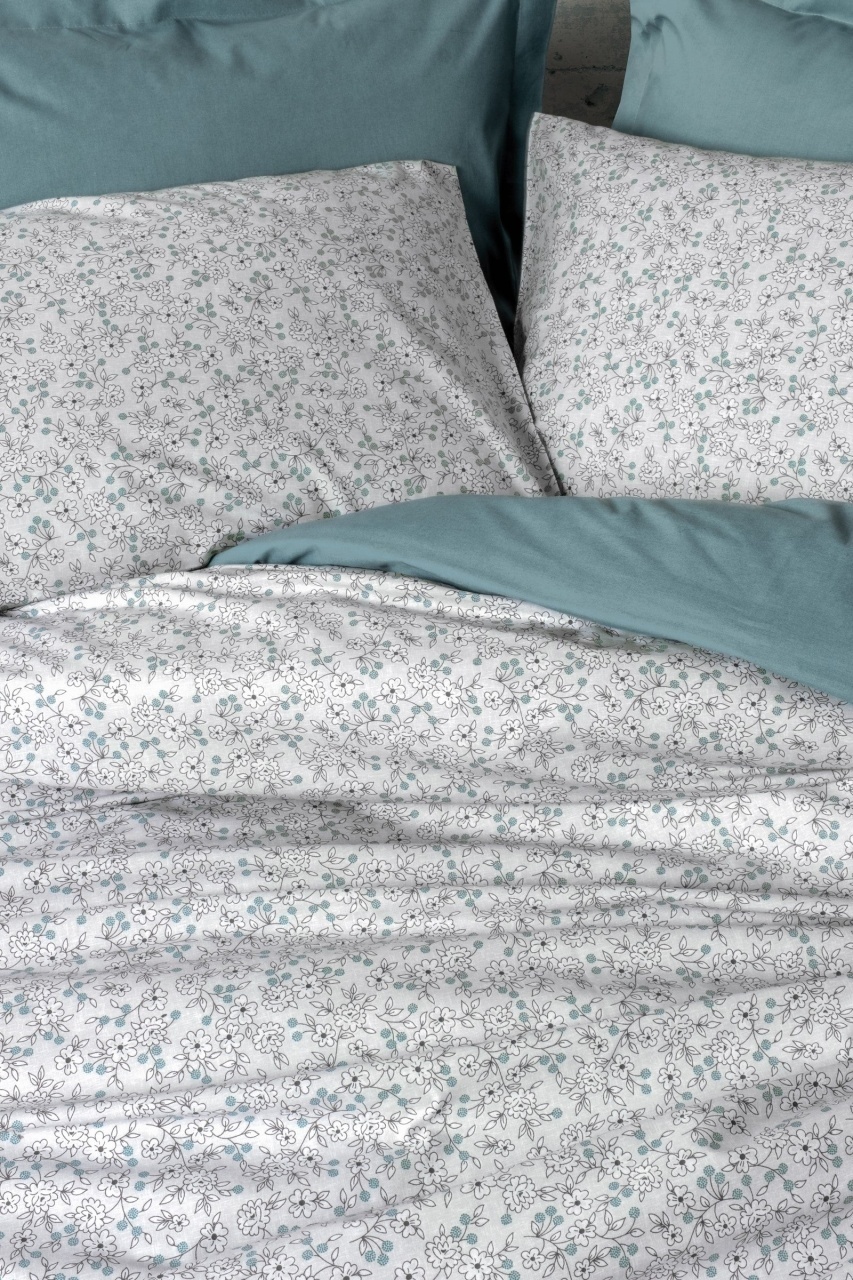 Reducere 41% – Lenjerie 1 Persoana cu elastic 100x200 June Mint (Bumbac 100%) 2 Reducere 41% – Lenjerie 1 Persoana cu elastic 100x200 June Mint (Bumbac 100%) - imagine 2