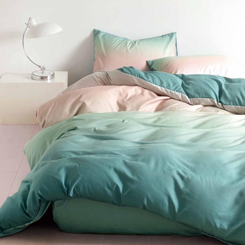 Reducere 25% – Lenjerie Accent Mint (Bumbac Satinat) 1 Lenjerie Accent Mint (Bumbac Satinat)