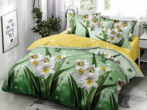 Lenjerie Daffodil White 6 piese (Finet)