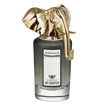 Reducere 20% – Eau de Parfum Penhaligon's Mr Thompson 75ml cu capac în formă de elefant auriu 1 Eau de Parfum Penhaligon's Mr Thompson 75ml cu capac în formă de elefant auriu