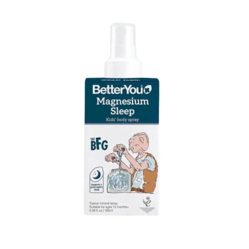 Reducere 20% – Magnesium Sleep Kids body spray, 100 ml, BetterYou 1 Magnesium Sleep Kids body spray
