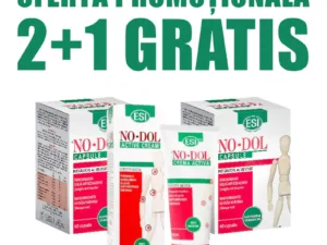 ESI Pachet Activ: 2 + 1 No Dol Capsule si No Dol Crema Activa - Reducere 20%