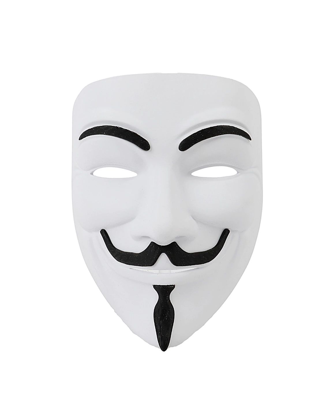 Reducere 40% – Masca Anonymous (hacker group) Halloween, material rezistent, gros, PLA 1 Masca Anonymous (hacker group) Halloween
