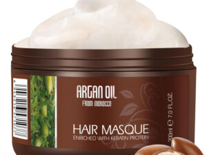 Masca de Par Profesionala cu Ulei de Argan si Extract de Keratina