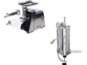 Pachet Masina de Tocat Carne Electrica Inox