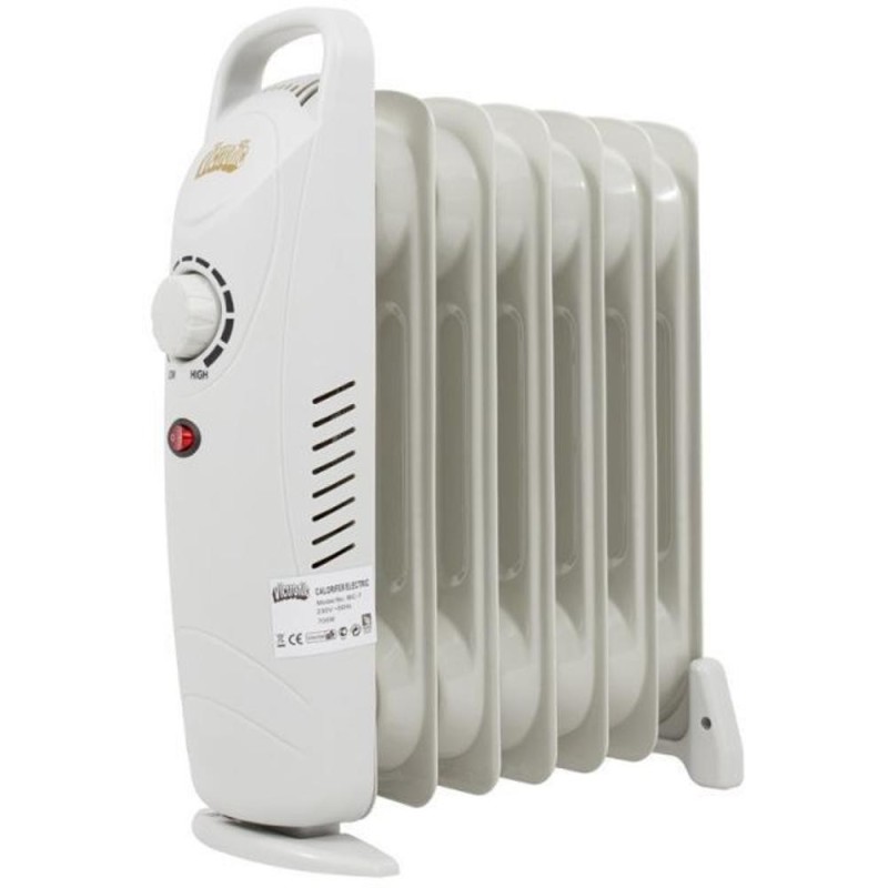 Reducere 14% – Mini Calorifer Electric cu Ulei Victronic, 6 Elementi, 800 W, Radiator Slimline 1 Mini Calorifer Electric cu Ulei Victronic