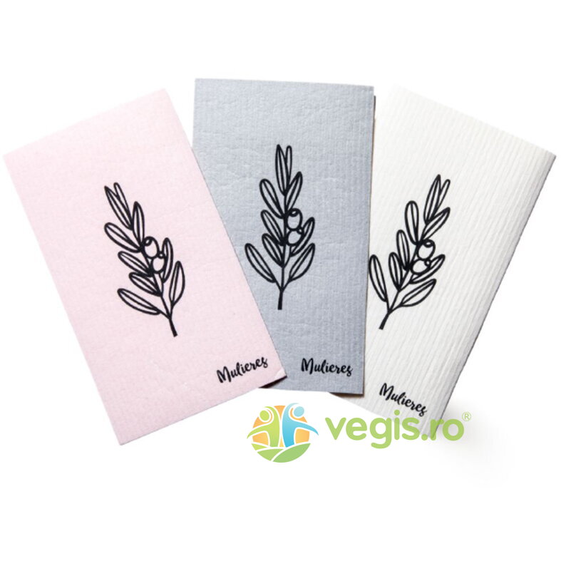 Reducere 20% – Lavete Absorbante Biodegradabile 3buc 1 Lavete Absorbante Biodegradabile 3buc