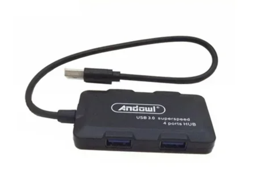 Reducere 55% – Multi HUB cu 4 USB Andowl Q HU302 negru 1 Multi HUB cu 4 USB Andowl Q HU302 negru