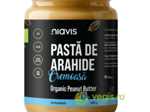 Pasta de Arahide Cremoasa fara Gluten Ecologica/Bio 500g