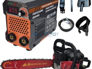 Pachet Aparat de sudura Ural MMA 300 + Motofierastrau  Campion Motoyama 6900
