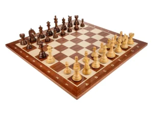 Piese Staunton 6 Columbia cu Tabla de lemn mahon 55 x 55 mm