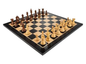 Piese Staunton 6 Columbia cu Tabla pliabila negru artar