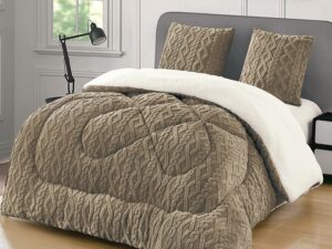 Pilota Cocolino Groasa cu Blanita Wave V25 Dark Bej 4.5kg