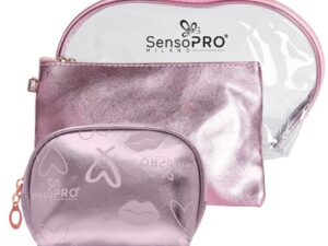 Portfard Travel Transparent & Pink