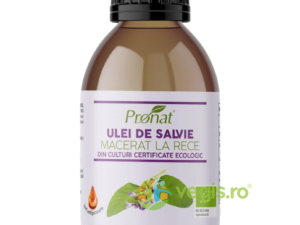 Ulei de Salvie Macerat la Rece Ecologic/Bio 100ml