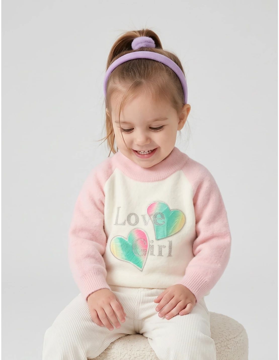 Reducere 60% – Pulover gros, Elissa, roz 1 Pulover gros