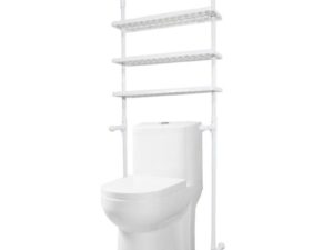 Raft Multifunctional pentru Baie YLT-0418 104 x 43 x 162 cm 3 Rafturi Alb