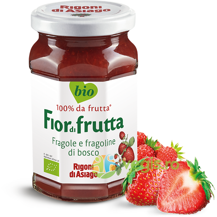 Reducere 20% – Dulceata Bio de Capsuni 250g 1 Dulceata Bio de Capsuni 250g